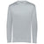 Holloway Men's Silver Momentum Long Sleeve Tee