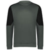 Holloway Men's Iron Black Momentum Team Fleece Crew