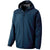 Holloway Men's Navy/Carbon Full Zip Bionic Hooded Jacket