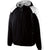 Holloway Men's Black/White Full Zip Hooded Homefield Jacket