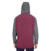 Holloway Men's Carbon Print/Maroon Raider Soft Shell Jacket