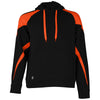 Holloway Men's Black/Orange Prospect Hoodie