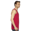 American Apparel Unisex Red Fine Jersey Tank