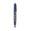 Zebra Obsidian Blue Metallic Filare Twist Ballpoint