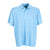 Vantage Men's Carolina Blue/White Pro Tonal Micro-Stripe Polo