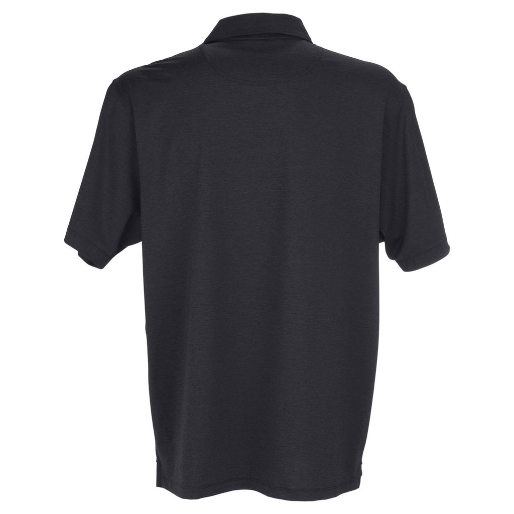 Vantage Men's Black Pro Signature Polo