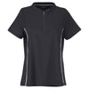 Vantage Women's Black Pro Signature Polo