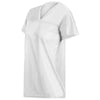 Augusta Sportswear Women's White Junior Fit Replica Football T-Shirt