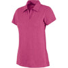 Charles River Women's Orchid Heather Heathered Polo