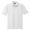 Nike Men's White Dri-FIT Short Sleeve Classic Polo