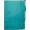 JournalBooks Turquoise Revello Refillable Notebook (pen sold separately)