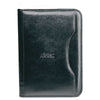 Gemline Black Deluxe Executive Vintage Leather Padfolio