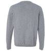 Weatherproof Men's Medium Grey Heather Vintage Cotton Cashmere V-Neck Sweater