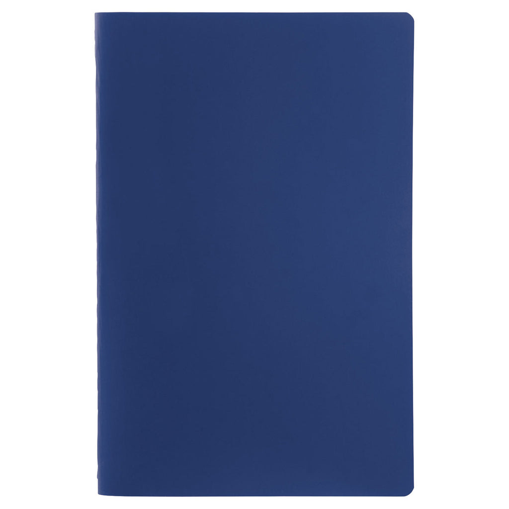 JournalBooks Navy Solid Saddlestitch Bound Notebook