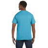 Jerzees Men's Aquatic Blue 5.6 Oz Dri-Power Active T-Shirt