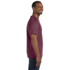 Jerzees Men's Vintage Heather Maroon 5.6 Oz Dri-Power Active T-Shirt