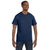 Jerzees Men's Vintage Heather Navy 5.6 Oz Dri-Power Active T-Shirt