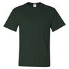 Jerzees Men's Forest Green Dri-Power 50/50 T-Shirt with a Pocket