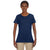 Jerzees Women's J Navy 5.6 Oz. Dri-Power Active T-Shirt