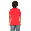 Bella + Canvas Youth Red Jersey Short-Sleeve T-Shirt