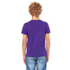 Bella + Canvas Youth Team Purple Jersey Short-Sleeve T-Shirt