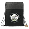 Leed's Black Ash Recycled Drawstring Bag