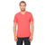 Bella + Canvas Unisex Heather Red Jersey Short-Sleeve V-Neck T-Shirt