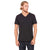 Bella + Canvas Unisex Vintage Black Jersey Short-Sleeve V-Neck T-Shirt