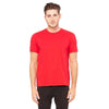 Bella + Canvas Unisex Red Heavyweight 5.5 oz. Crew T-Shirt