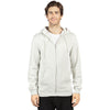 Threadfast Apparel Unisex Oatmeal Heather Ultimate Fleece Full-Zip Hooded Sweatshirt