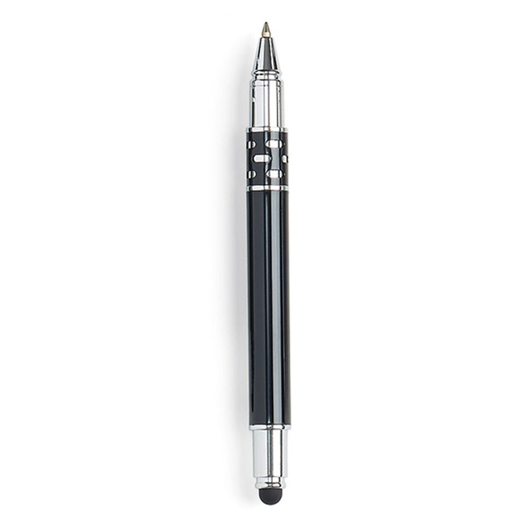 Travis & Wells Black Regal Stylus/Roller Ball