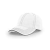 Richardson Women's White/Black Washed Sandwich Visor Cap