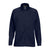 Vantage Women's Navy Brushed Back Micro-Fleece Full-Zip Jacket