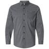 Burnside Men's Grey/Black Technical Stretch Burn Shirt