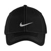 Nike Black Swoosh Front Cap