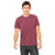 Bella + Canvas Unisex Maroon Triblend Short-Sleeve T-Shirt