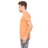 Bella + Canvas Unisex Orange Triblend Short-Sleeve V-Neck T-Shirt