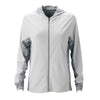 Vantage Women's Grey Pro Camo Block Full-Zip Hoodie