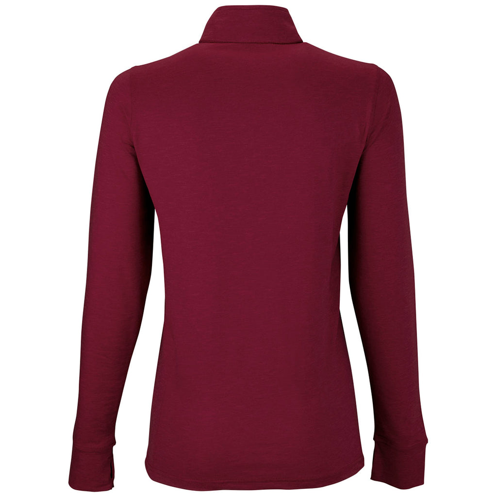 Vansport Women's Deep Maroon Zen Pullover