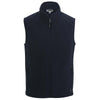 Edwards Men's Navy Microfleece Vest