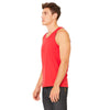 Bella + Canvas Unisex Red Jersey Tank