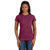 LAT Women's Vintage Burgundy Fine Jersey T-Shirt