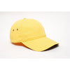 Pacific Headwear Yellow Buckle Strap Adjustable Washed Cap