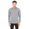 Bella + Canvas Unisex Grey Triblend Jersey Long-Sleeve Hoodie