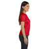 LAT Women's Red Premium Jersey T-Shirt