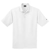 Nike Men's White Dri-FIT Short Sleeve Micro Pique Polo