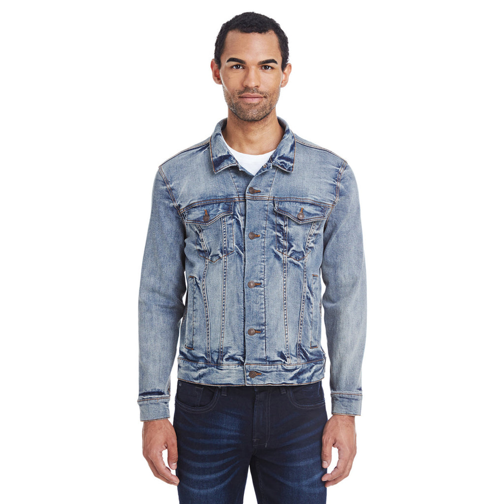 Threadfast Apparel Light Unisex Denim Jacket