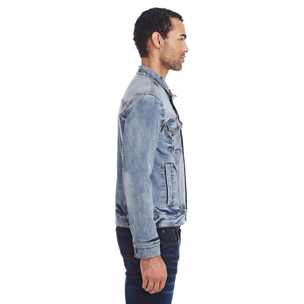 Threadfast Apparel Light Unisex Denim Jacket