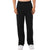 Bella + Canvas Unisex Black Sponge Fleece Straight Leg Sweatpants