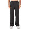 Bella + Canvas Unisex Dark Grey Heather Sponge Fleece Straight Leg Sweatpants